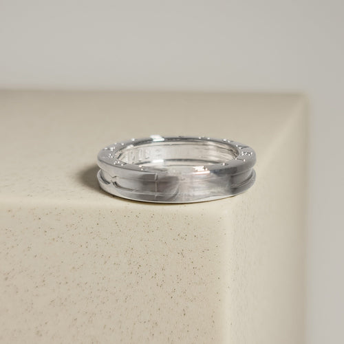 Bague 51 Bulgari B.zero1 - Bague en or blanc 18 carats 58 Facettes 2745