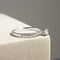 Bague 52.5 Bague halo en platine 950 avec brillants 0,30 ct 58 Facettes 2821
