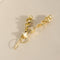 Boucles d'oreilles Boucles d'oreilles pendantes vintage en or 18 carats 58 Facettes 3153