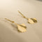 Boucles d'oreilles Boucles d’oreilles vintage Gingko en or 14 carats 58 Facettes 3155
