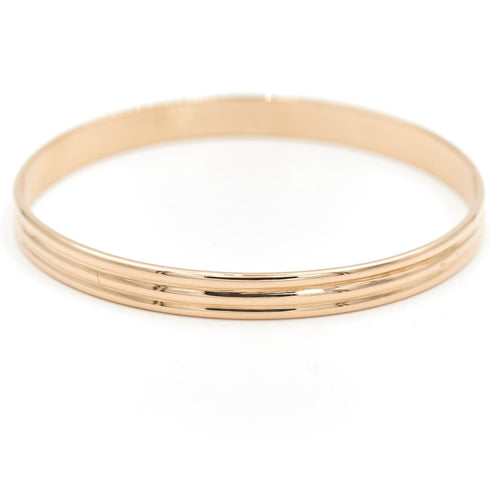 Bracelet Bracelet jonc en or jaune 18 carats 58 Facettes 2024131CN