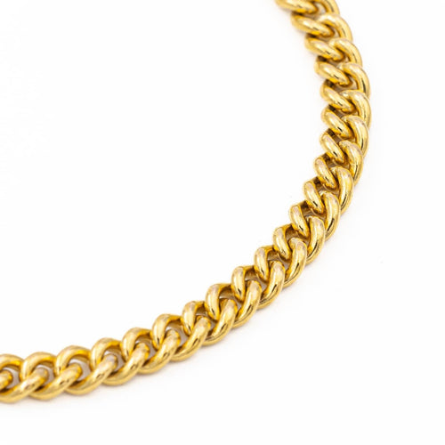 Bracelet Bracelet maille gourmette en or jaune 18 carats 58 Facettes 2024152CN