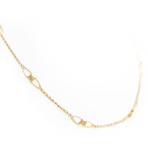 Collier Collier chaîne en or jaune 18 carats 58 Facettes 2024981CN