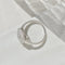 Bague Bague en or blanc 14K avec 85 diamants 1,70 ct 58 Facettes 3230-2