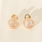 Boucles d'oreilles Chopard Happy Diamonds - Boucles d’oreilles en or jaune 18 carats et diamants 58 Facettes 3290