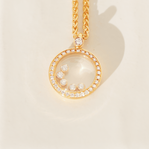 Collier Chopard Happy Diamonds - Collier en or 18 carats et diamants 0,66 ct 58 Facettes 3289
