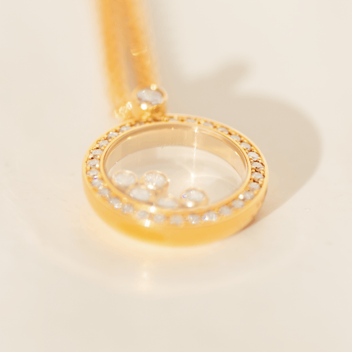 Collier Chopard Happy Diamonds - Collier en or 18 carats et diamants 0,66 ct 58 Facettes 3289