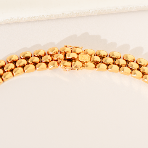 Collier Chopard Happy Diamonds - Collier en or jaune 18 carats et diamants 2,79 ct 58 Facettes 3295