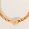 Collier Chopard Happy Diamonds - Collier en or jaune 18 carats et diamants 2,79 ct 58 Facettes 3295