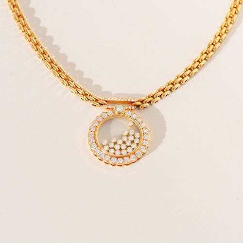Collier Chopard Happy Diamonds - Collier en or 18 carats et diamants 3,0 ct 58 Facettes 3293