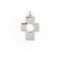 Pendentif Pendentif Croix Or blanc 58 Facettes 2025671CN