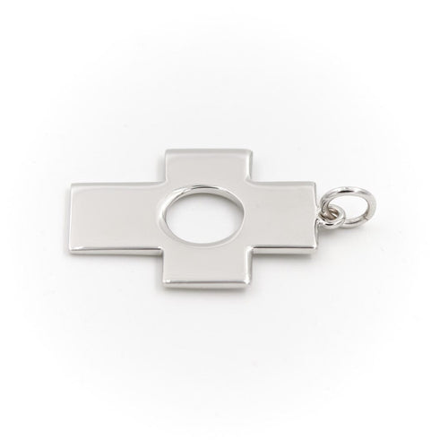Pendentif Pendentif Croix Or blanc 58 Facettes 2025671CN