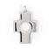 Pendentif Pendentif Croix Or blanc 58 Facettes 2025671CN