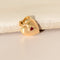 Pendentif Pendentif cœur en or jaune 18 carats (750) avec rubis 58 Facettes