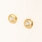 Boucles d'oreilles Ohrstecker - Boucles d’oreilles en or jaune 14 carats et diamants 0,60 ct 58 Facettes