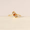 Bague 54 Bague vintage - Diamants en or jaune 14 carats 58 Facettes