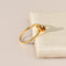 Bague 54 Bague vintage - Diamants en or jaune 14 carats 58 Facettes