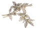 Broche Broche tremblante victorienne vers 1850 en or rose 18k et diamants 58 Facettes 20297-0356