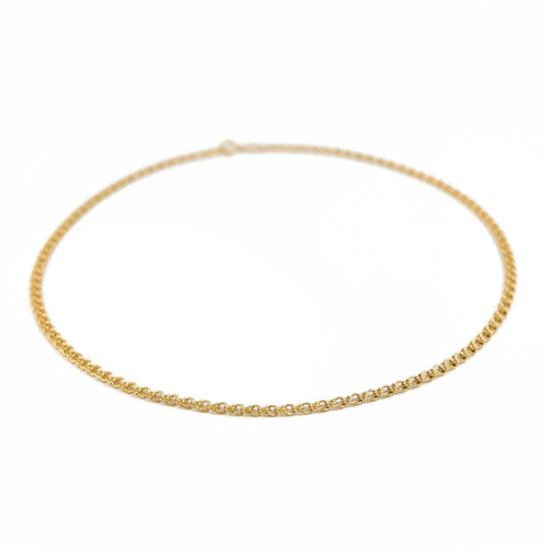 Collier Collier chaîne en or jaune 18 carats 58 Facettes 2034056CN