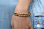 Bracelet Bracelet gourmette en or jaune 18 carats 58 Facettes 2041068CN