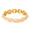 Bracelet Bracelet à maillons rectangulaires en or jaune 18 carats 58 Facettes 2041071CN