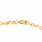 Bracelet Bracelet en or jaune 18 carats, maille forçat alternée 58 Facettes 2041077CN