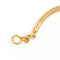 Bracelet Bracelet en or jaune 18 carats, maille forçat alternée 58 Facettes 2041077CN