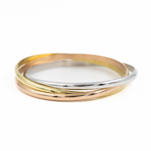 Bracelet Bracelet jonc 3 ors 18 carats (750) 58 Facettes 2052070CN
