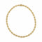 Collier Collier maille grain de riz en or jaune 18 carats 58 Facettes 2053029CN