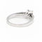 Bague 53 Mauboussin Courtisane - Bague solitaire en or blanc et diamants 58 Facettes 2057826CN