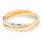 Bracelet Bracelet Trilogie Or blanc, Or jaune, Or rose 58 Facettes 2058147CN