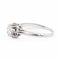 Bague 54 Bague Solitaire Or blanc Diamant 58 Facettes 2058191CN