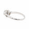 Bague 54 Bague Solitaire Or blanc Diamant 58 Facettes 2058191CN
