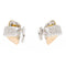 Boucles d'oreilles Boucles d'oreilles Clips Or blanc, Or jaune, Or rose Diamant 58 Facettes 2075235CN