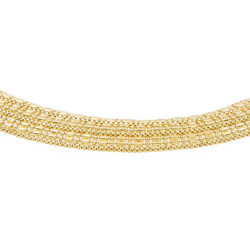 Collier Collier Maille souple Or jaune 58 Facettes 2075384CN