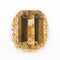 Bague 60 Bague Or jaune Citrine 58 Facettes 2090640CN