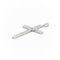 Pendentif Pendentif croix en platine 900 serti de diamants 58 Facettes 2090641CN
