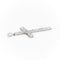 Pendentif Pendentif croix en platine 900 serti de diamants 58 Facettes 2090641CN