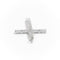 Pendentif Pendentif croix en platine 900 serti de diamants 58 Facettes 2090641CN