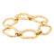 Bracelet Bracelet à grosses mailles en or jaune 18 carats 58 Facettes 2093957CN