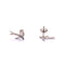 Boucles d'oreilles Boucles d'oreilles hirondelles en or blanc 18k 58 Facettes 47299474