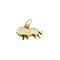 Pendentif Dodo - Pendentif lion en or jaune 18 kt 58 Facettes 21081