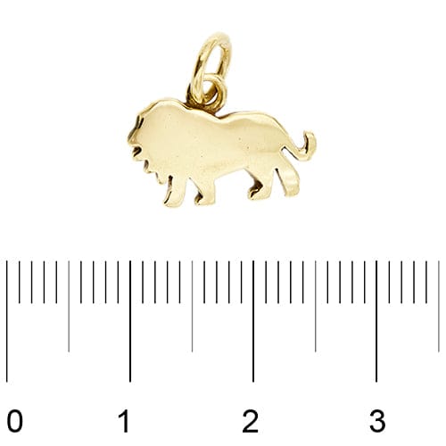 Pendentif Dodo - Pendentif lion en or jaune 18 kt 58 Facettes 21081
