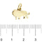 Pendentif Dodo - Pendentif lion en or jaune 18 kt 58 Facettes 21081
