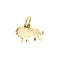 Pendentif Dodo - Pendentif lion en or jaune 18 kt 58 Facettes 21081