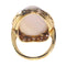 Bague 50 Bague victorienne - Opale 25 ct et diamants en or jaune 18K 58 Facettes 21098-0255