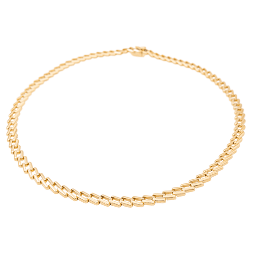 Collier Cartier - Collier maille souple en chute en or jaune 18 carats 58 Facettes 2112651CN