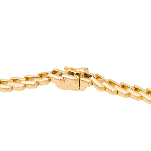Collier Cartier - Collier maille souple en chute en or jaune 18 carats 58 Facettes 2112651CN