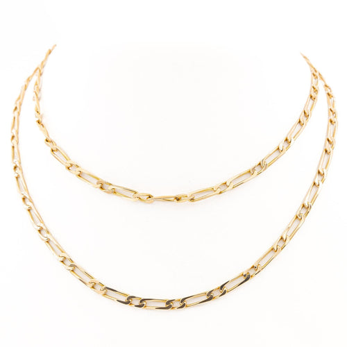 Collier Collier Maille figaro Or jaune 58 Facettes 2121631CN