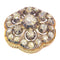 Broche Broche victorienne en or rose 18k, argent et diamants 58 Facettes 21272-0489